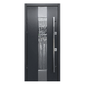 Bejárati ajtó többpontos zárással, hőszigetelt, üvegezett, fém, fa és műanyag bejárati ajtók akciósan