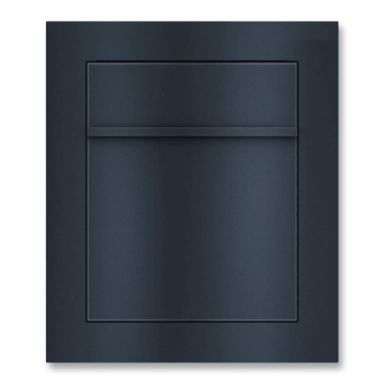 CAPITOL Kültéri, modern, beépíthető postaláda, antracit RAL 7016 színben