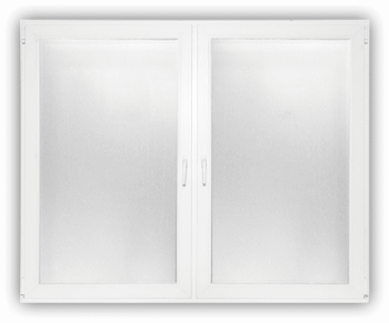 DANUSA WDS BASIC 150x120 cm, kétszárnyú műanyag ablak, bukó-nyíló