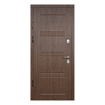 PRO LINE Aruba beltéri acél bejárati ajtó, MDF borítással, amely modern és elegáns megjelenést biztosít az otthonnak.