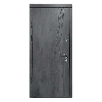 PRO LINE Elisir kültéri acél bejárati ajtó, MDF borítással, amely stílusos és tartós választás minden otthon számára.