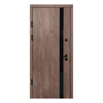 PRO LINE Indiana beltéri acél bejárati ajtó, MDF borítással, amely stabil és tartós szerkezetet biztosít a belső terekhez.