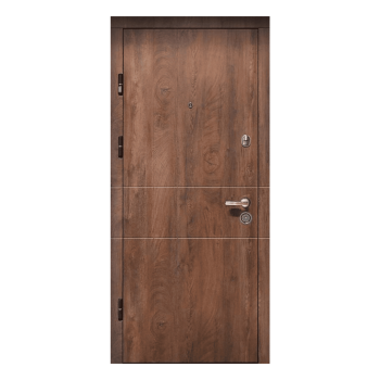 PRO LINE Monaco beltéri acél bejárati ajtó képe, MDF borítással.