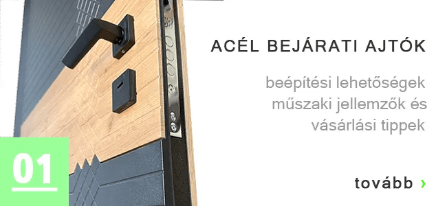 Acél bejárati ajtók