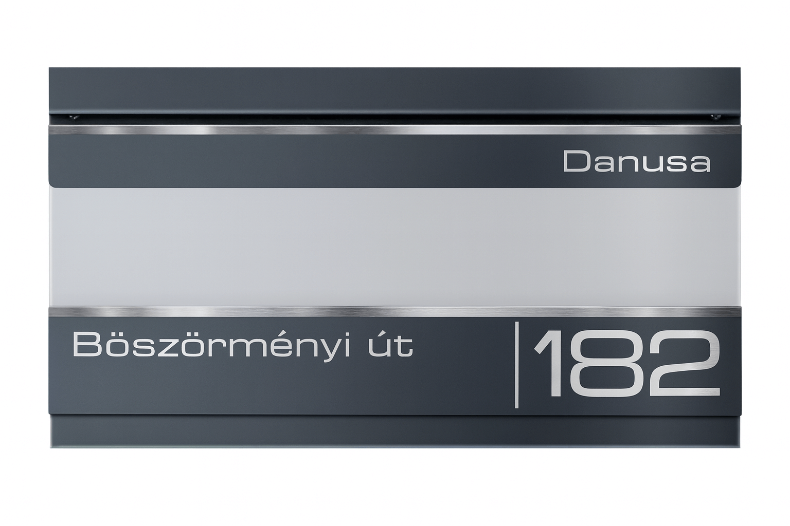 Solid+ egyedi lézergravírozható postaláda