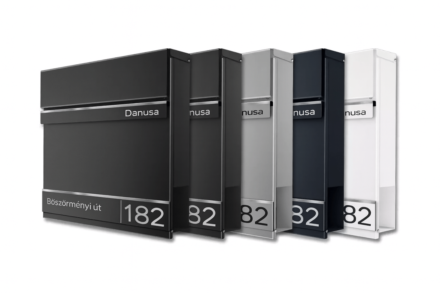 Solid+ kültéri postaláda színek